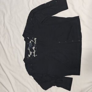 American Eagle Lace Button Up Cardigan - M